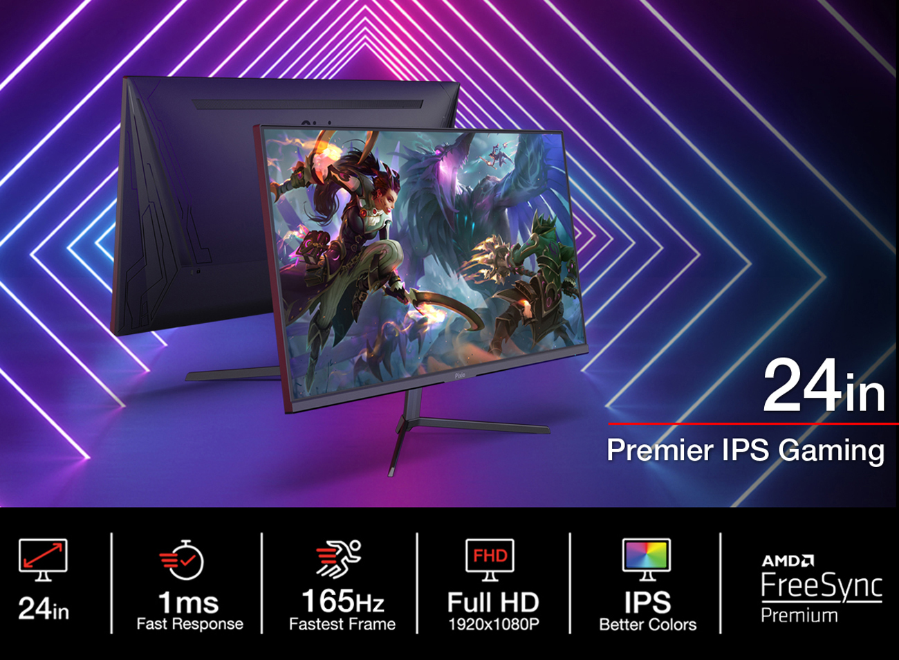 Pixio PX248 Prime Gaming Monitor